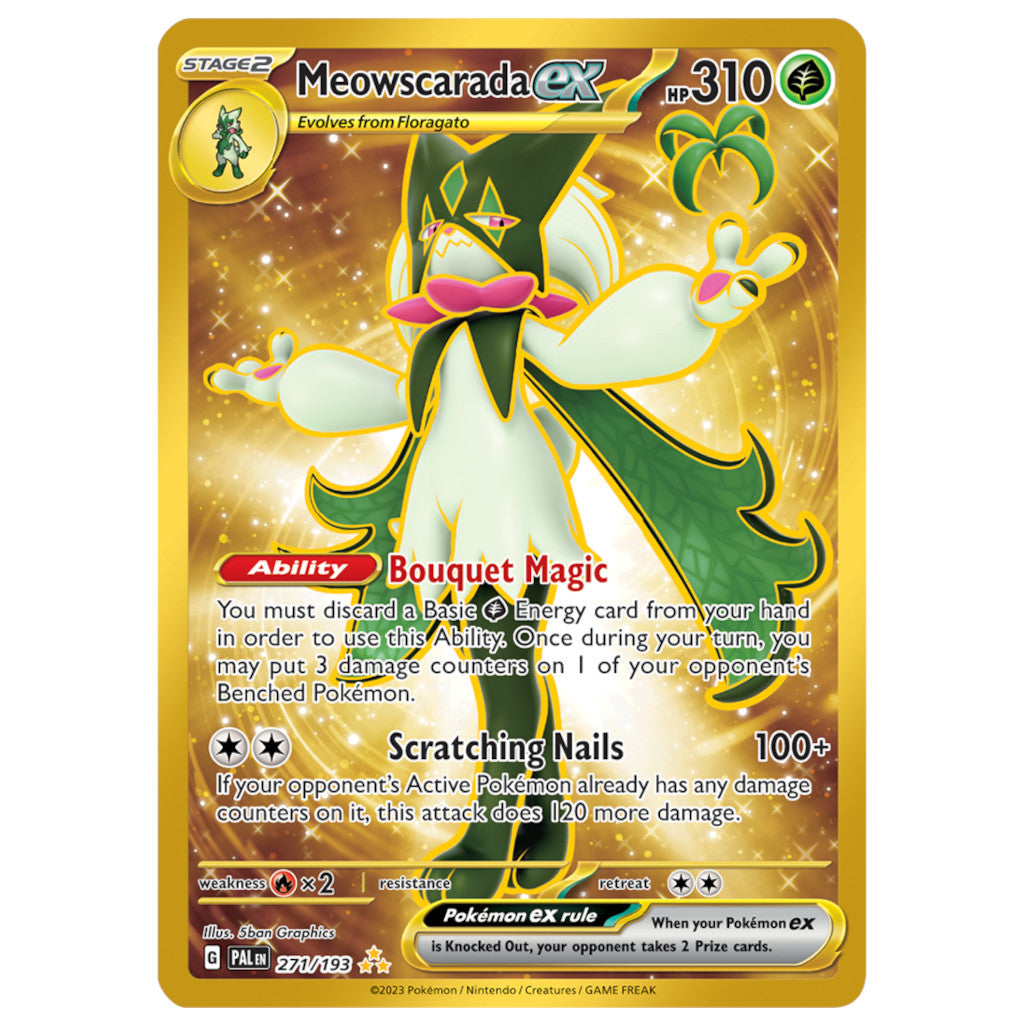 Meowscarada ex 271/193 - Gold Secret Rare