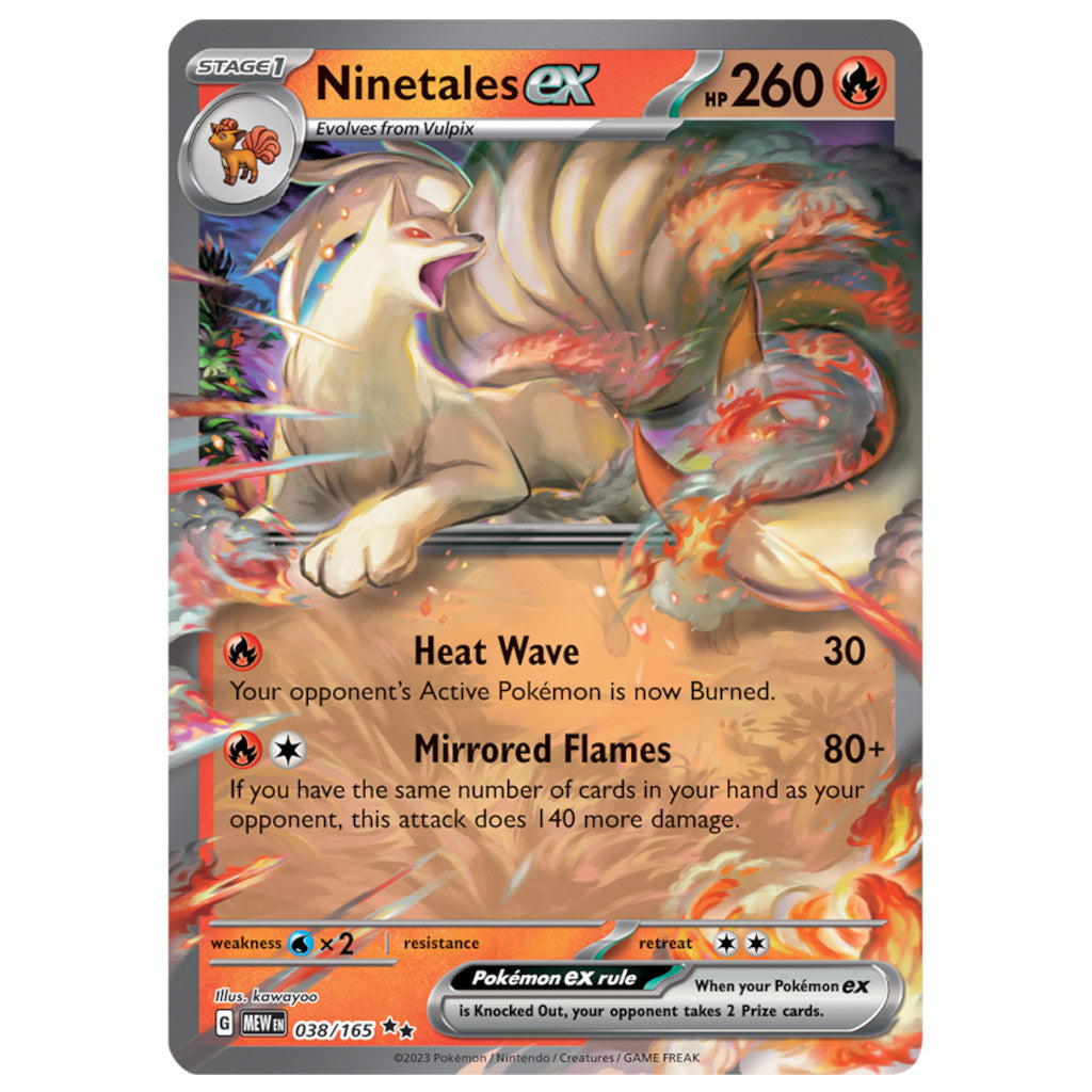 Ninetales ex 038/165