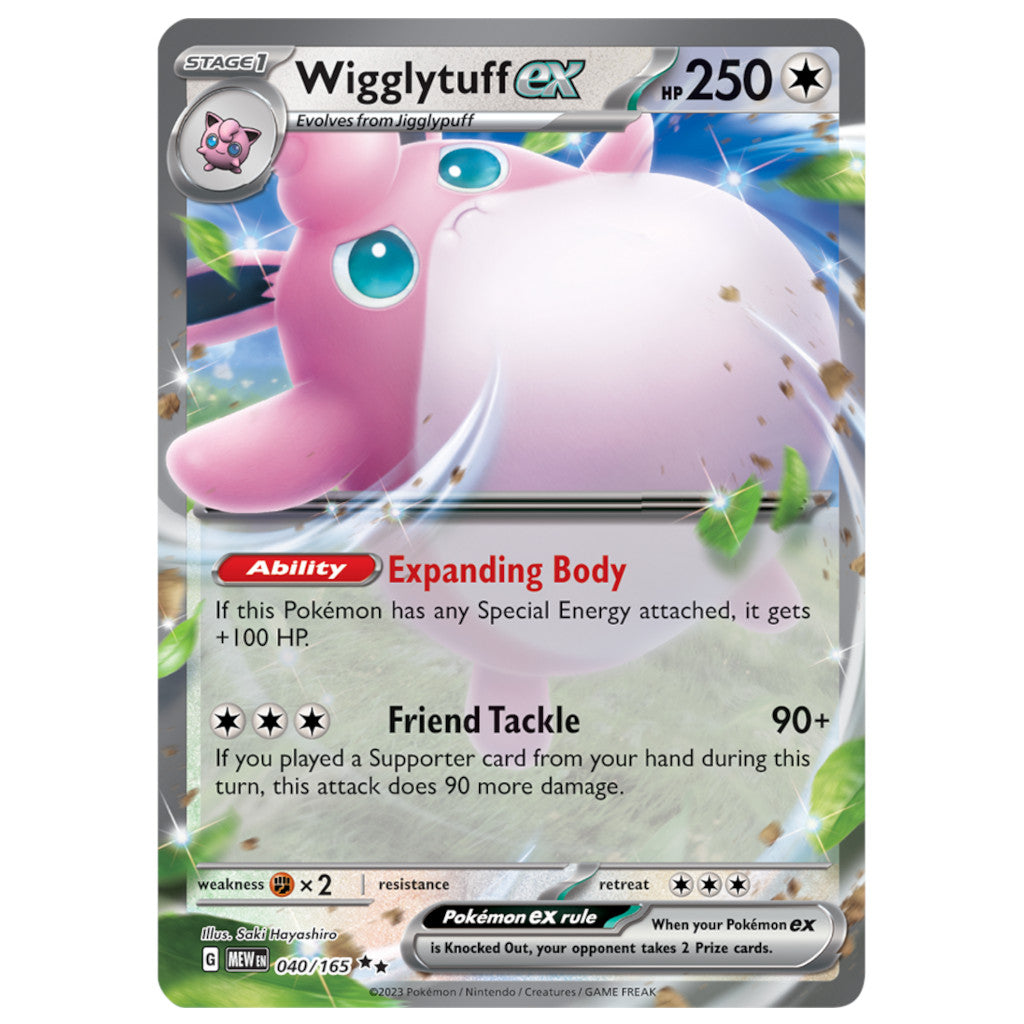 Wigglytuff ex 040/165