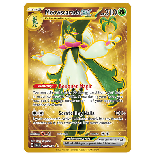 Meowscarada ex 271/193 - Gold Secret Rare