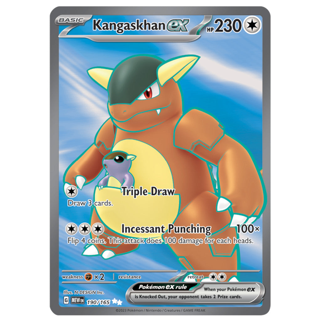 Kangaskhan ex 190/165 - Full Art