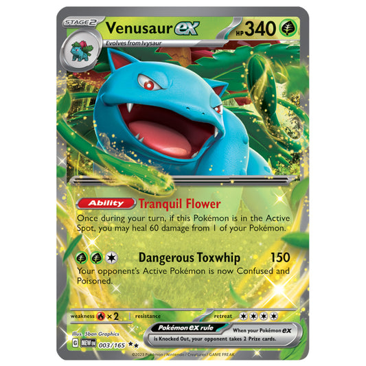 Venusaur ex 003/165