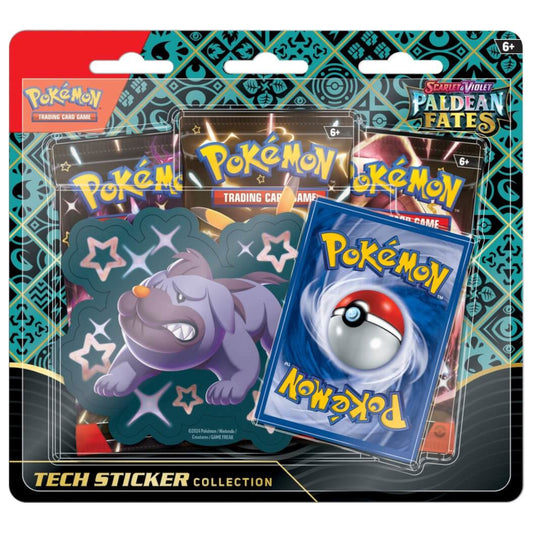 Scarlet & Violet Paldean Fates - 3 Pack Blister - Maschiff