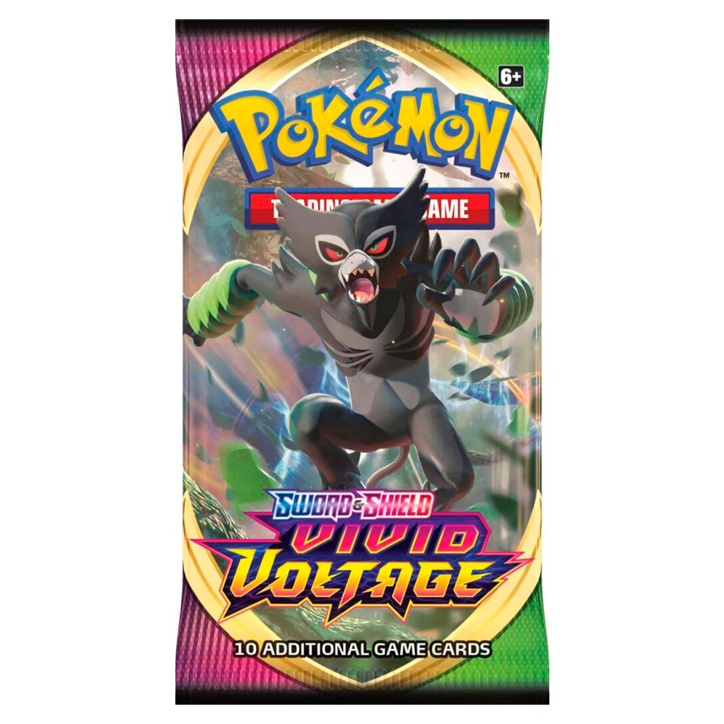 Pokémon TCG - Sword & Shield Vivid Voltage Booster Pack - PTCG Mart