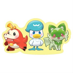 Pokémon Sticker - Paldea Starters Kawaii Collection - Trio